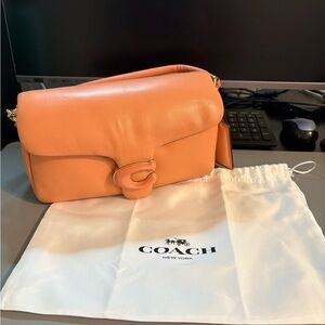 Coach Pillow Tabby 26 in Coral